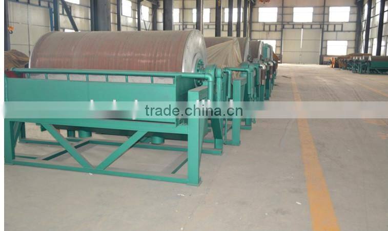 Hot sale Wet drum magnetic separator machine for iron ore concentration with low price