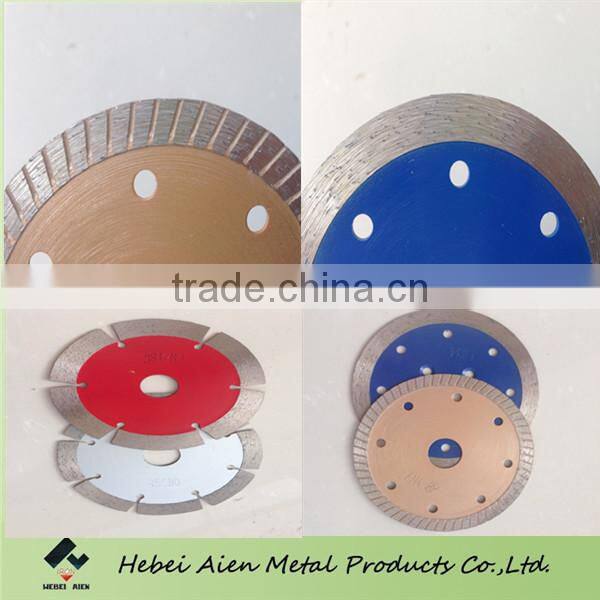 hot pressed diamond saw balde for road cutting