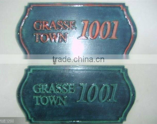 outdoor aluminum pylon sign