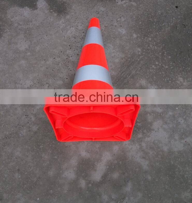 Colored Reflective PVC Traffic Cone 45 CM