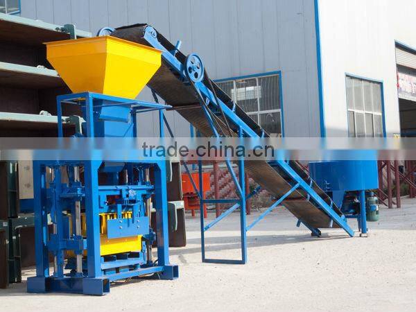Canton fair simple cement brick Machine price list