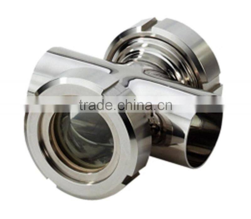 sanitary cross sight glass