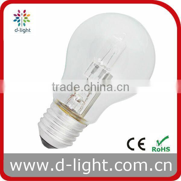 42W E27 Clear Standard A55 Halogen Lamp