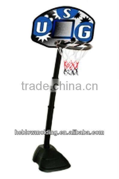 OEM Blow Molding Plastic Basketball Stand Outdoor Adjustable Basketball Hoops,Basketball System