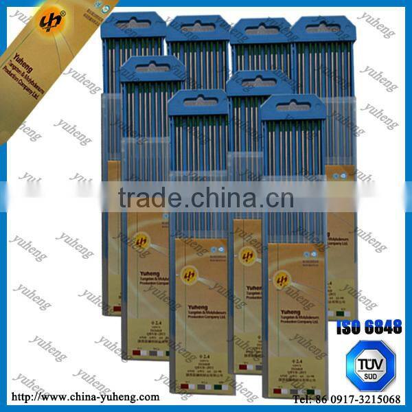 New product ! WR2/WS2 ac dc tig welding composite wolfram electrodes