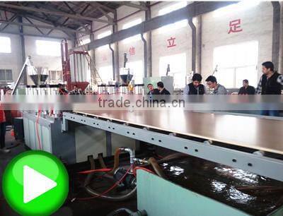 Professional factory of WPC foam board production line