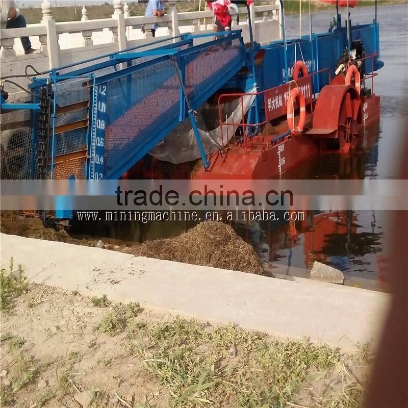 Full Automatic Aquatic Weed Harvester In China