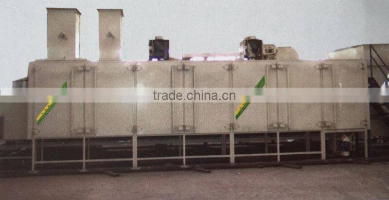 Peanut roasting line