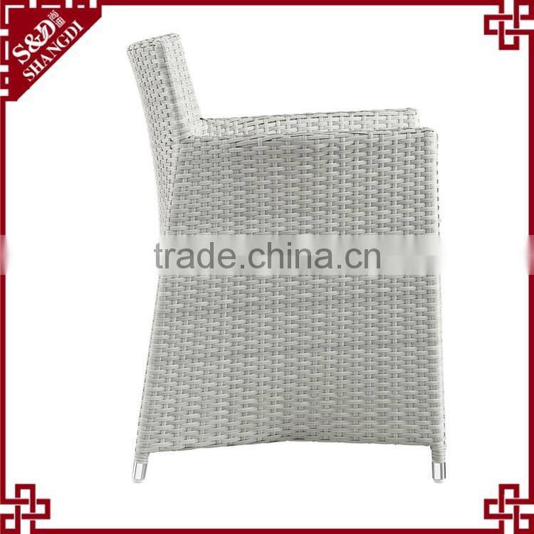 Simple elegant white 2 seats coffee table sets used coffee shop furniture