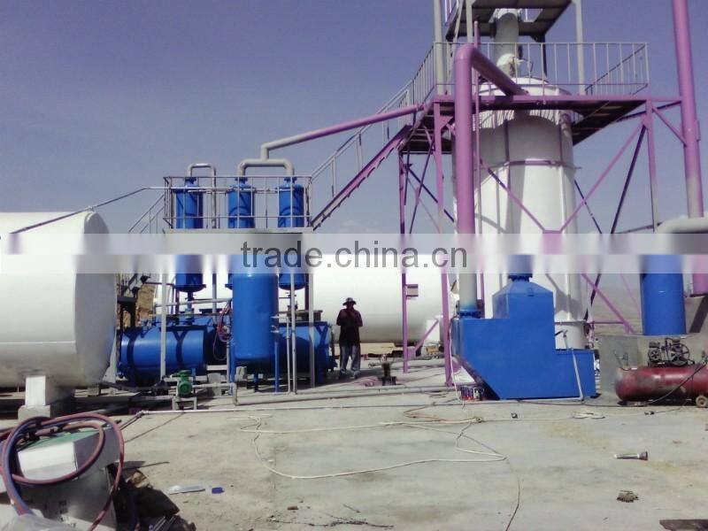 Best After Sale Service Waste Engine Oil Refinery To Diesel Plant With CE ISO