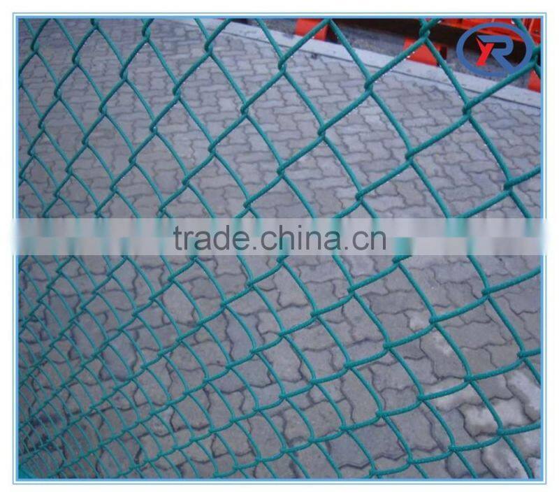 china Exporter Chain Link Wire Mesh Fencing , PVC Coated Chain Link fences ,Plastic Chain Link Fence