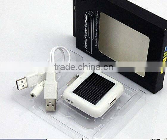 mini Solar Charger for iphone 4/iphone4s/iphone 5/ipad /ipod charger