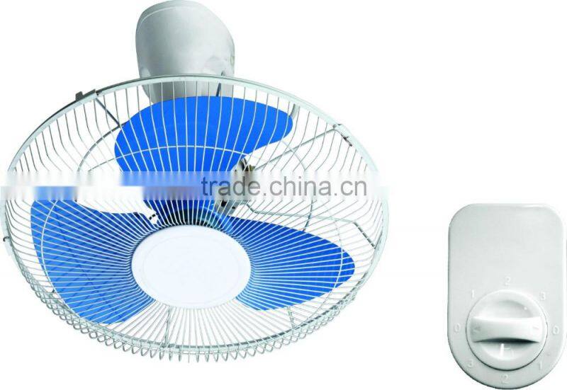 16" Cabin Fan with Rotary Switch, 4 Speeds, Metal Blades