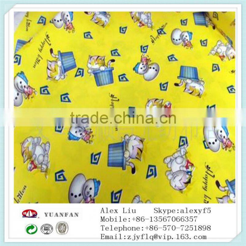 printing pp nonwoven fabrics used for baby diapers under fabrics