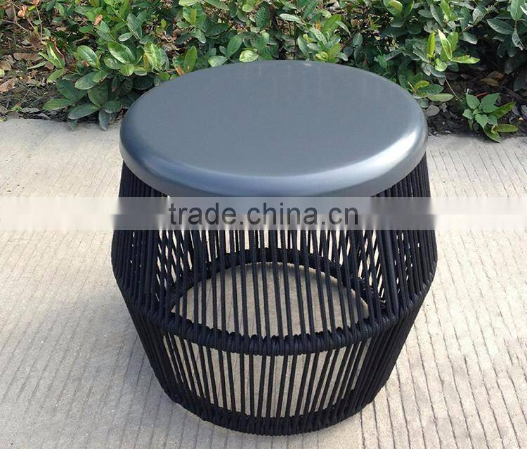 Outdoor Furniture Rope Textile Table