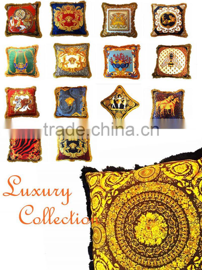 Baroque Vintage Collection Royal Wall Decoration/Italian Classic Style Fabric Home Decor With Oil Painting Frame, Photo Frame