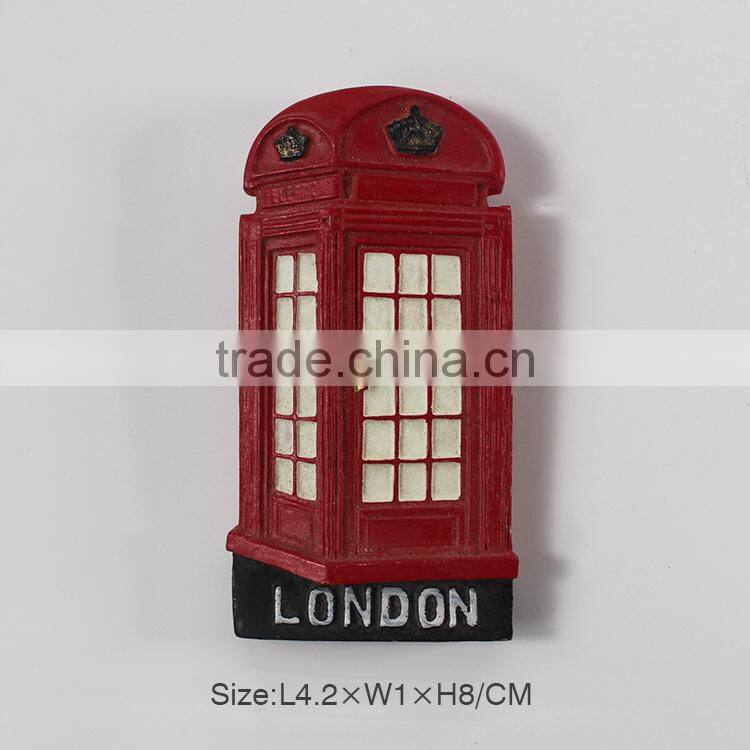Handmade tourist london fridge magnet