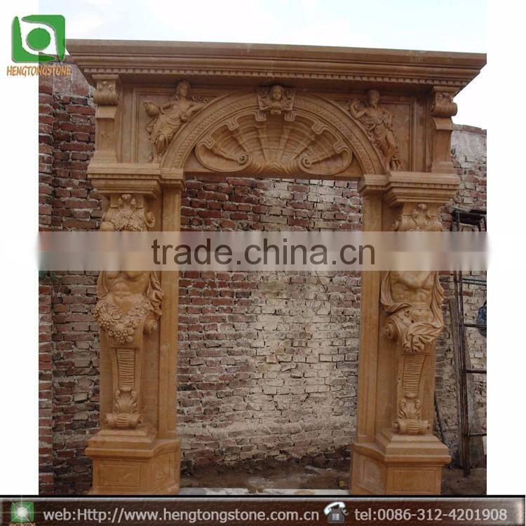 Beautiful Carved Stone Door Frame