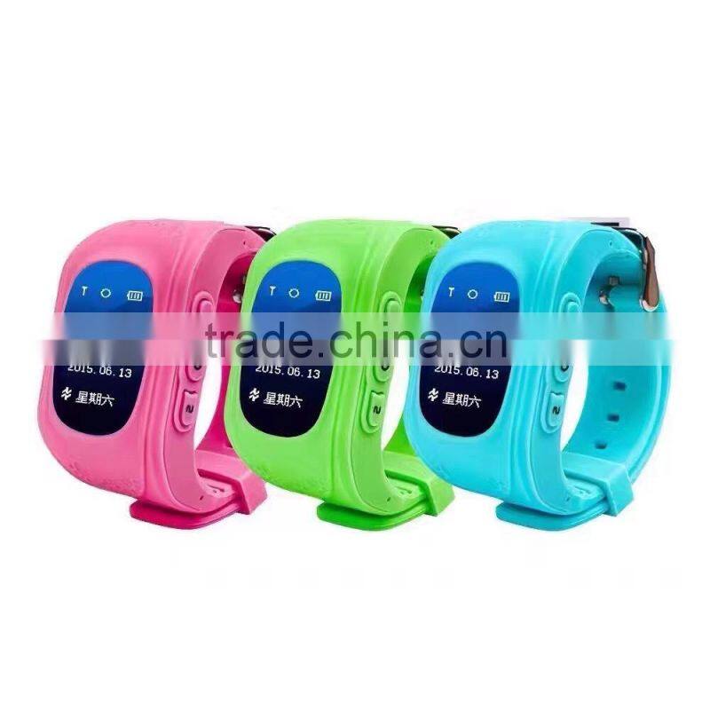 Q50/Q90 Smart Tourch GPS Watch For Kids with Russian and English Language