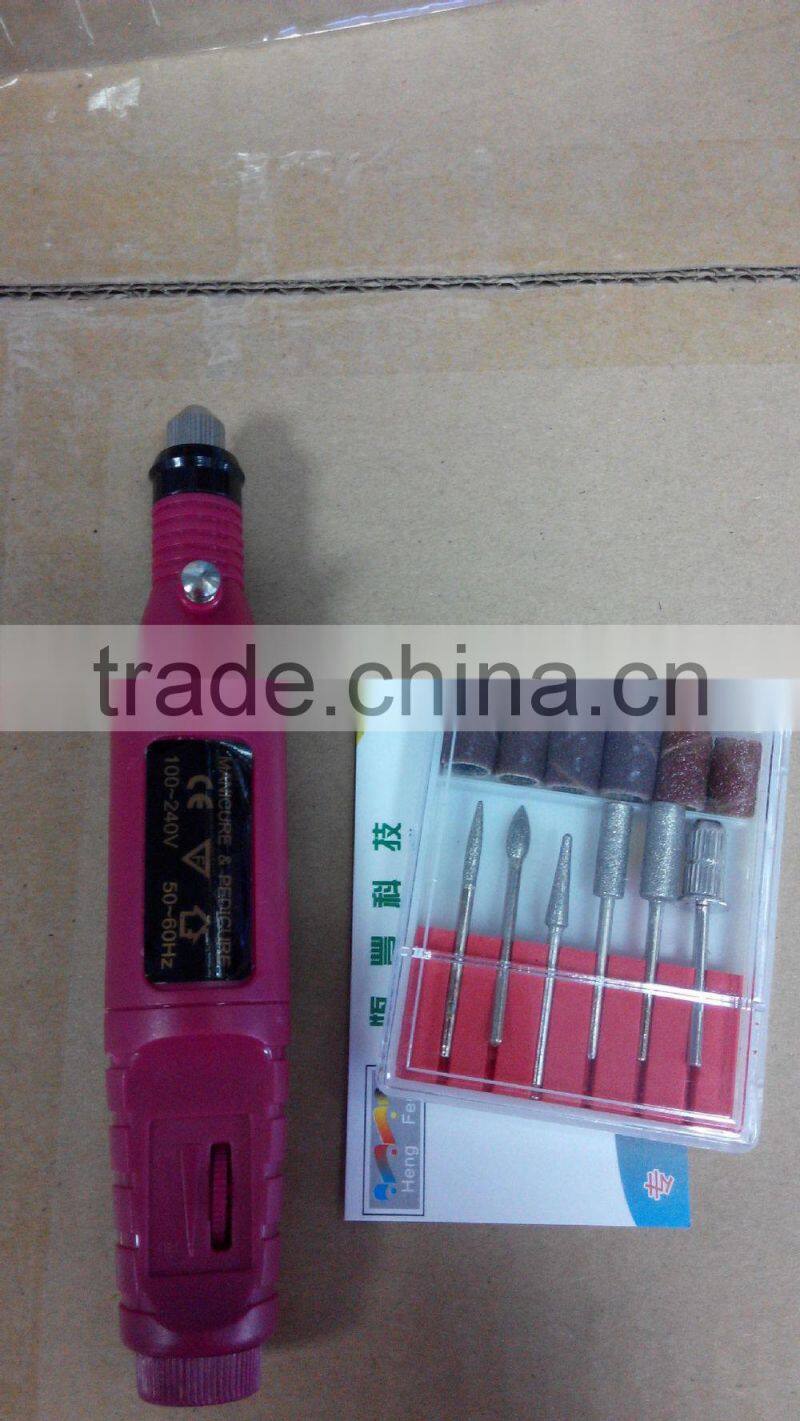High quality nail polishing machine Pen type electric grinding machine Nail polishing machine