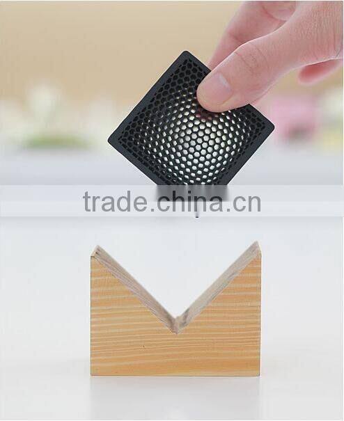 New Arrival Honeycomb Shape Activate Carbon Ions Air Fresheners Made Of Single Carbon - Wood