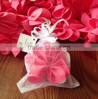 PVA Flower Shaped Bath Sponge