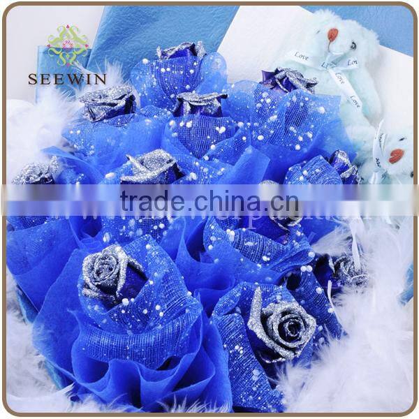 Deco mesh wedding arch/flower or gift ribbon mesh