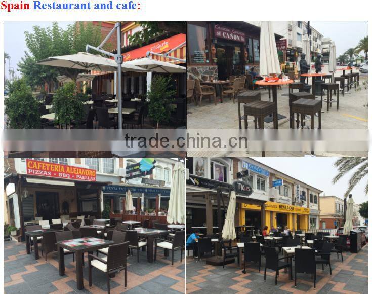 modern design white rattan garden furniture