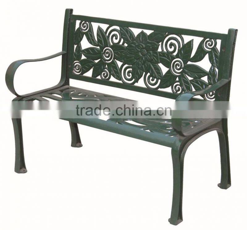 Trade Assurance China supplier cast iron park bench in stock
