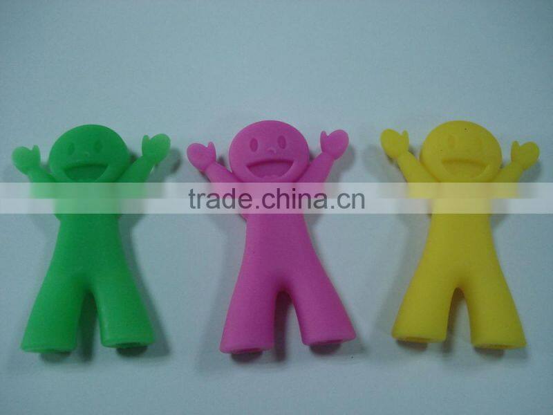 Newest male doll of cartoon series silicone chopsticks holder