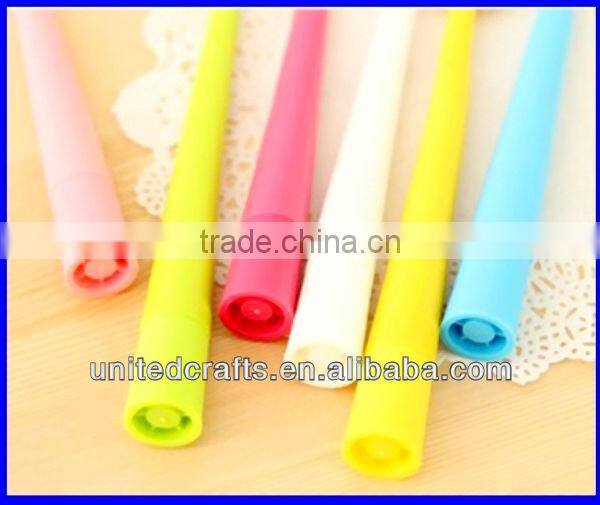 bendable animal head shape ball point pen