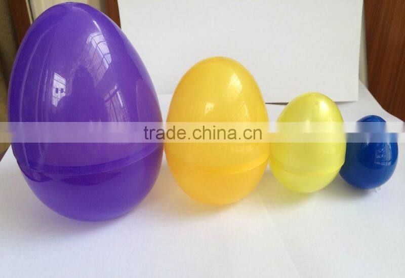 Food grand PS material Easter egg container/plastic easter egg/animal easter egg