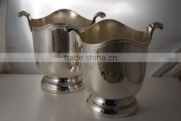 silver plated elephant design handle champagne