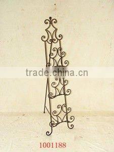 wall hanging metal magazine rack