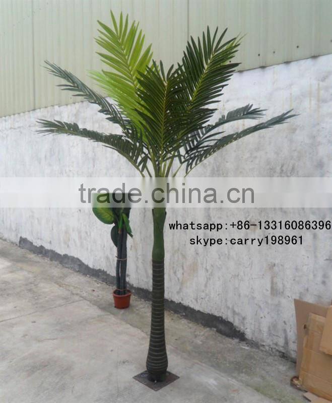LXY081809 wholesale ornamental plants bonsai artificial areca palm bonsai tree