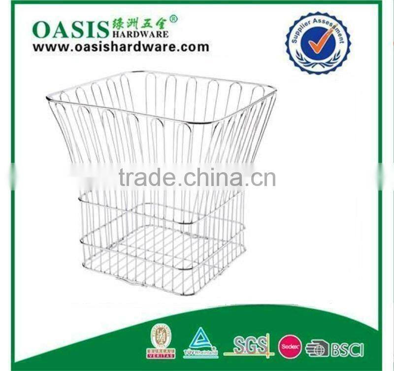 Hotel Towel Basket , Hotel accessories, stainless steel towel basket,dirty towel basket YZ4118C