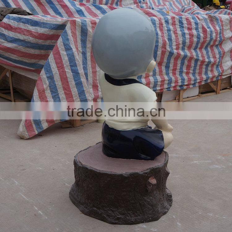 FRP cartoon sculpture