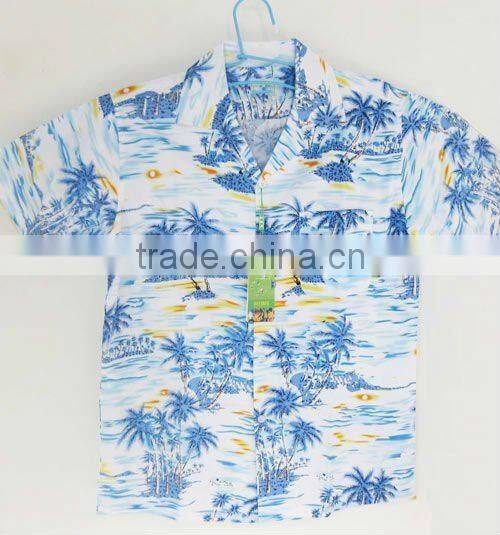 Stitching collar shirt