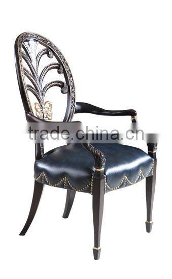 Luxury Royal Upholstery Swivel Chair for Office, Classic Design Office Armchair with Fabric and Leather BF11-09192d