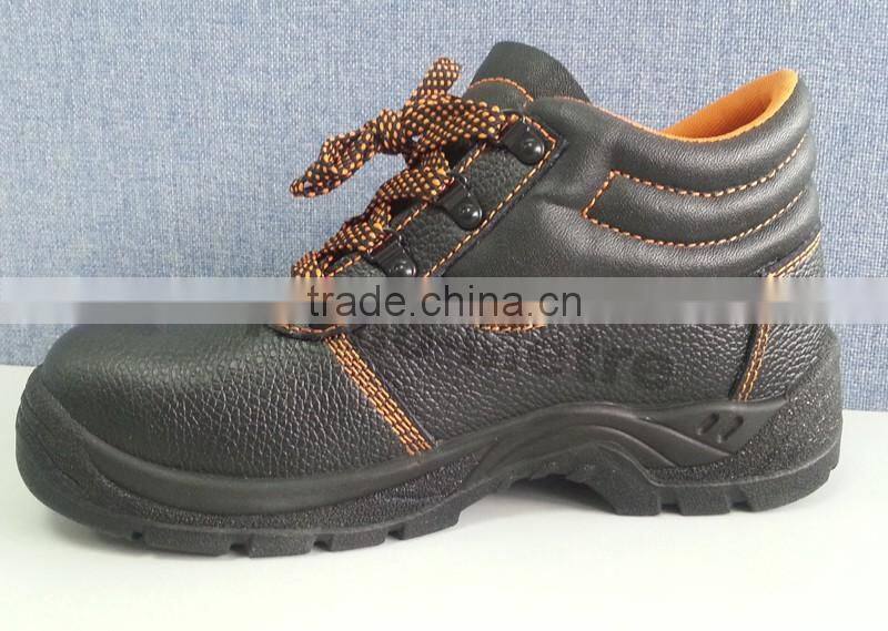 NMSAFETY Cow split leather safety shoes steel toe shoes CE safety shoes