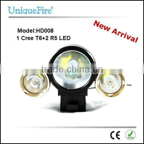 UniqueFire Cree 3 Led Waterproof Remote Control bike light