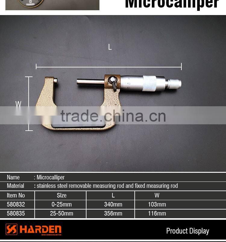 China Manufacturer Professional Alloy Steel Microcaliper
