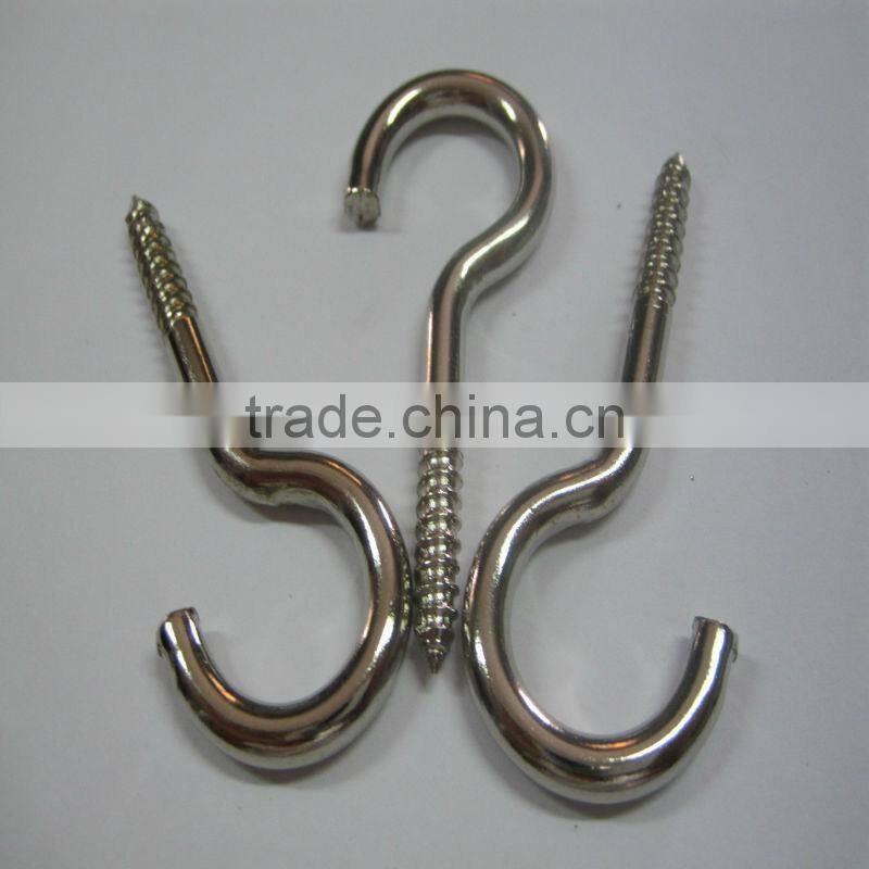 Nickel Screw Hooks in Guangzhou supplier