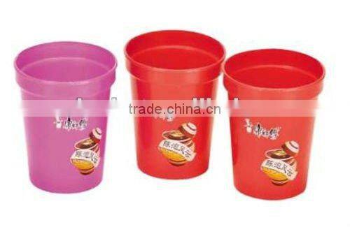 plastic cartoon cup/plastic baby cup