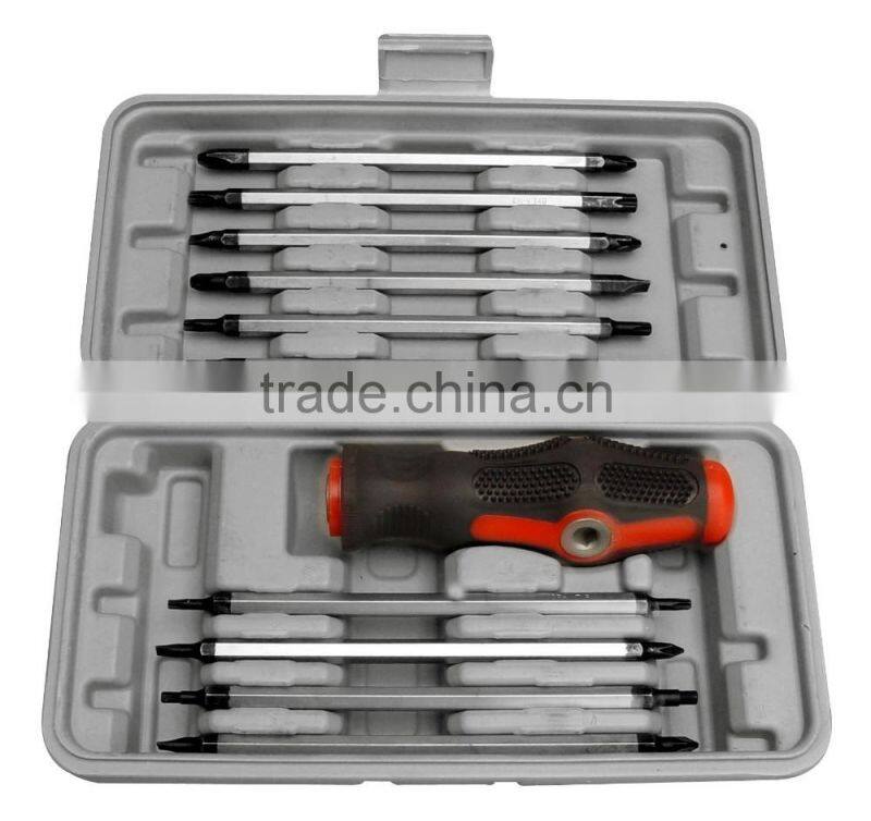 11pce Screwdriver Adjustable Handle Set