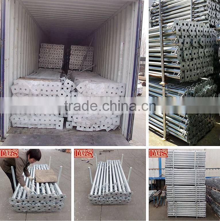 1.7-3.0m galvanized steel push pull diagonal prop for sale