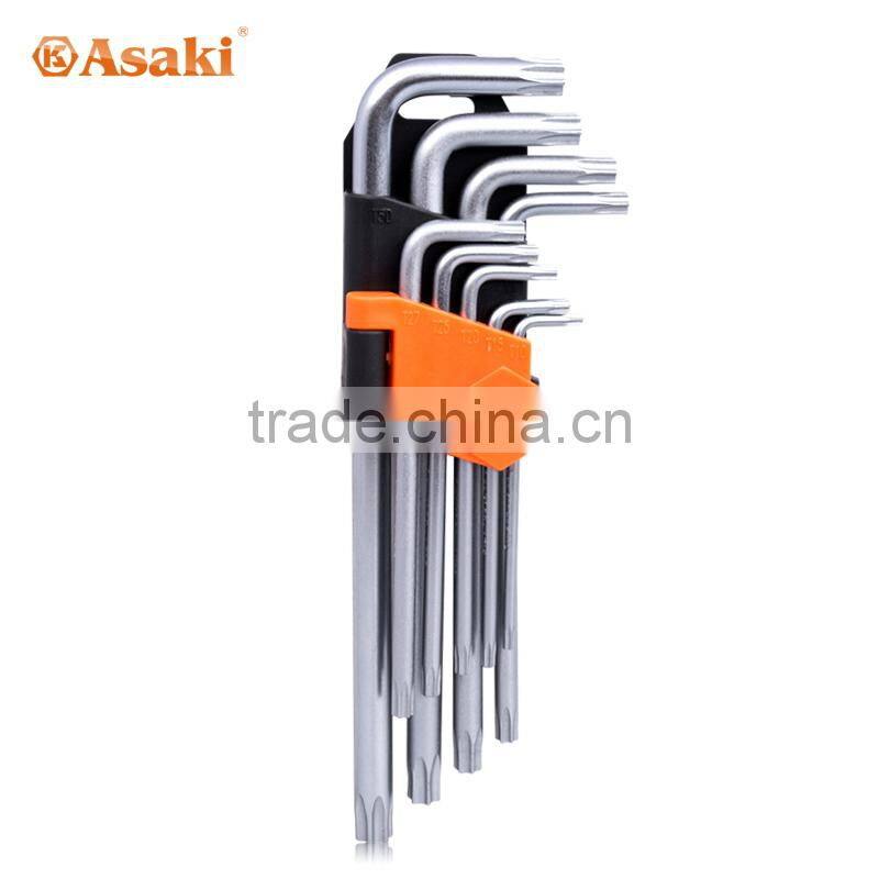 AK-0412 chrome steel torx titanium hex wrench