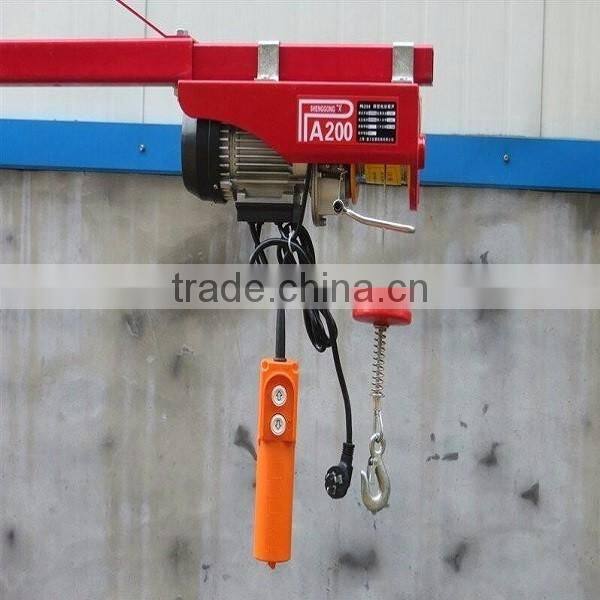 Mini Wire Rope Winch Micro Electric Hoist