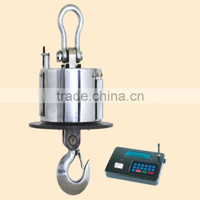 5 ton OCS-SW wireless digital weighing crane scale with printer