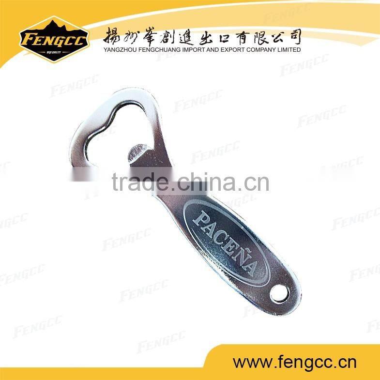 Promotion customized plastic handle bottle opener for beer bottle